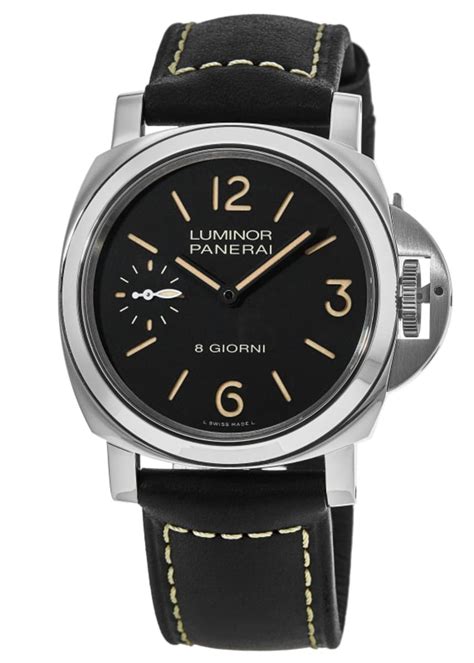 panerai 8 days power reserve titanium|pam00915.